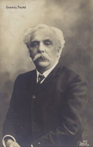 法国作曲家，管风琴家，钢琴家兼教师Gabriel Faure（1845-1924）