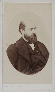 Henri Murger 1822-1861的肖像，1861年。 作者 皮埃尔·佩蒂特