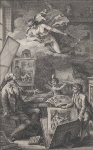 纪念P.FR.巴桑，为P.-F.的收藏品目录而雕刻。巴桑......，1798年。 作者 皮埃尔·菲利普·肖法尔