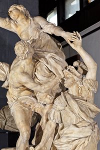 Elena的老鼠，细节，1683年后 作者 Pierre Puget