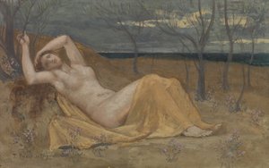 塔马里斯，约1886-87年。 作者 皮埃尔·普维斯·德·沙瓦纳