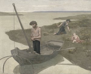 可怜的渔夫，1881年 作者 皮埃尔·普维斯·德·沙瓦纳