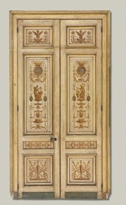 外墙绘画，1790年代。 作者 皮埃尔·卢梭