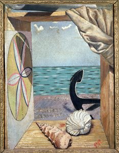有贝壳的静物，c.1930