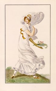 雪纺长裙，1812年 作者 皮埃尔·德拉·迈桑格