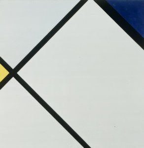 构图1 作者 彼得·蒙德里安