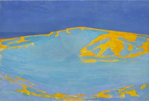海景，1909年。 作者 彼得·蒙德里安