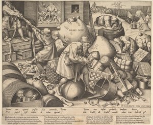 常人》，约1558年 作者 彼得·布鲁格（Pieter Bruegel）