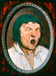 打哈欠的人，c1545-1569 作者 彼得·布鲁格（Pieter Bruegel）