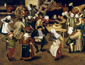 农民婚礼 作者 彼得·布鲁格（Pieter Brueghel）