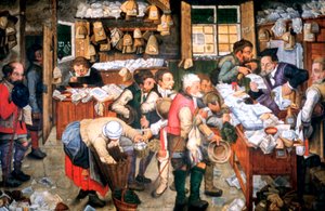 出租日，c1584-1638 作者 彼得·布鲁格（Pieter Brueghel）