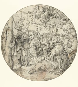 彼得使魔术师西门堕落 作者 彼得·科内利斯。称为艺术