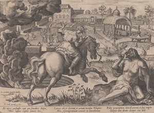 奢侈品的诱惑，摘自《人类生活的历程》，1570年。 作者 彼得·弗纽斯