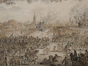 查理二世离斯海弗宁恩出发 作者 彼得·亨德里克斯·舒特