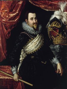 丹麦国王克里斯蒂安四世的肖像1577-1648年，c。 1615