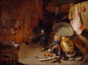 内部有图，1643年。 作者 彼得·雅各布斯。杜福伊森