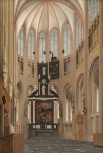 圣约翰大教堂 作者 Pieter Jansz Saenredam