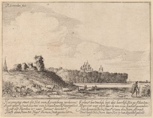 阿森堡城堡遗址 作者 彼得·詹斯·塞伦丹（Pieter Jansz Saenredam）