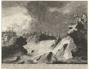 阿姆斯特丹附近圣安东尼堤的决口
1651 年 3 月 5 日圣安东尼堤坝的决口
Vertoninge en nae t