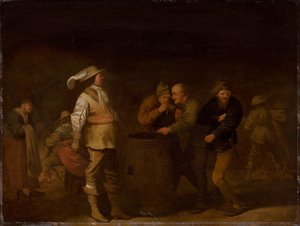 战利品的屈服c。 1635。 作者 彼得·奎斯特