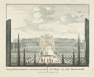 海牙 Clingendael 乡村别墅景观
Uitgeleesene Gesichte van het Wijdvermaarde Loo als andere vorstelijke Huisen（系列标题）
阿德米兰德四倍光谱（系列标题）