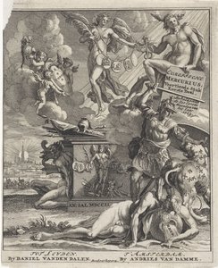 扉页：欧洲水星报》，第 14 篇，第 1 部分，1703 年 作者 丹尼尔范登达伦