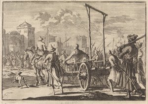 1671年，1698年，斯蒂芬·拉津（Stepan Razin）和他的兄弟弗罗尔（Frol）装在铁笼子里，在莫斯科