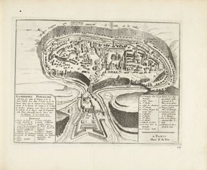 卡米耶奈茨-波迪斯基地图，1726年