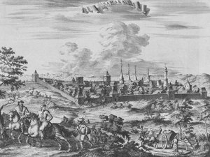 萨马拉景观，1710年