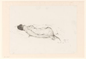 裸体躺卧 作者 彼得·威廉·范巴尔塞尔