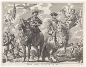 查理五世和斐迪南骑马
1635年，红衣主教-因凡特喜入根特（系列标题）