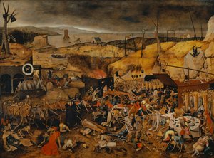 死亡的胜利，c.1608 作者 彼得·布鲁格（Pieter Brueghel）