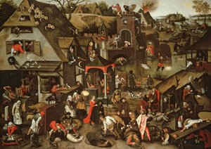 图片不明 作者 彼得·布鲁格（Pieter Brueghel）