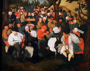 乡村舞蹈，作者：彼得·勃鲁盖尔·雅戈尔（Pieter Brueghel Younger，1564-1638）
