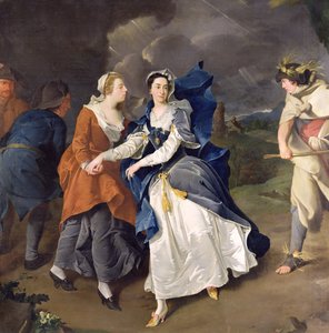 Cibber夫人（1714-66）作为Cordelia