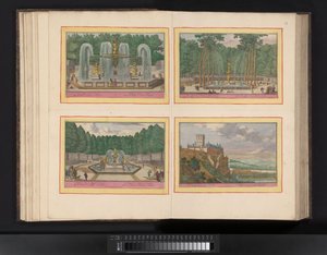 巴塞罗那城市地图，1706 年
巴塞罗那城和朱伊山城堡以及法国军队入口的平面图（......）（标题标在实物上） 作者 彼得·范·考尔 (II)