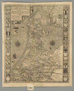 1596 荷兰 Comitatus Kaerius 作者 彼得·范登基尔
