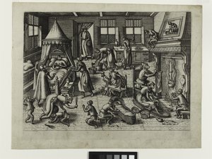 The Nursery, c.1585 (etching)