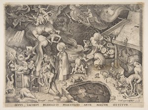 圣詹姆斯和魔术师Hermogenes，来自魔术师Hermogenes的故事，1565年。