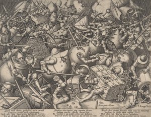 关于金钱的战斗，1570年以后。 作者 彼得·范·德·海登