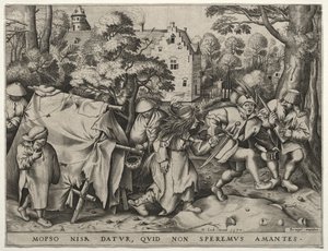 Mopsus和Nisa的婚礼，1570年。