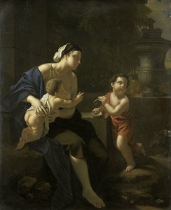 吹泡泡 作者 Pieter van der Werff (归因于)