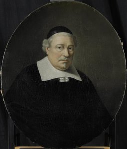 1649 年当选的荷兰东印度公司鹿特丹商会董事 Cornelis de Koningh 的肖像