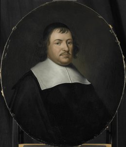 1659 年当选的荷兰东印度公司鹿特丹商会董事 Cornelis van den Bergh 的肖像
