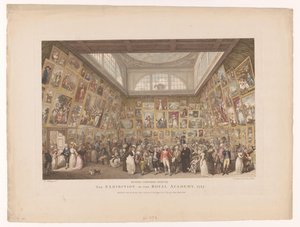 1787 年在伦敦皇家学院举办的展览
1787 年皇家学院展览（标题在实物上）