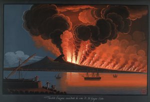 可怕的维苏威火山爆发