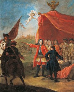 萨瓦的尤金（巴黎 作者 彼得·隆吉（Pietro Longhi）