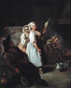 旋转者 作者 彼得·隆吉（Pietro Longhi）