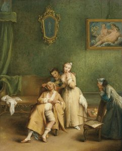 发痒c。 1755年 作者 彼得·隆吉（Pietro Longhi）