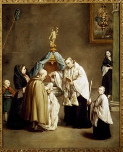洗礼 作者 彼得·隆吉（Pietro Longhi）